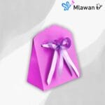 صندوق هدايا مدمج قابل للطي مع شريط ربطة