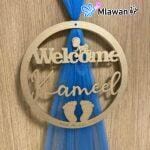 customized door sign for hospital room decoration
