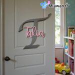 Personalized name sign welcome