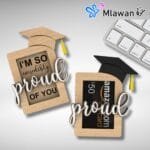 هدية التخرج المخصصة - قبعة التخرج المحفورة