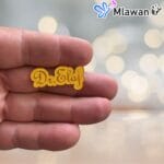 Personalized Acrylic Name Tags for Weddings