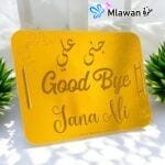 golden acrylic tray uae ksa