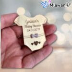 Personalized Acrylic Baby Suit Onesie Tags