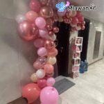 ⁦زينة بالونات استقبال مولود جديد مخصصة للمنزل والمستشفى في دبي أبوظبي الشارقة الإمارات⁩ - الصورة ⁦2⁩