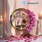 Selena Acrylic Circle Baby Shower Sign Welcome Baby Selena - Image 3