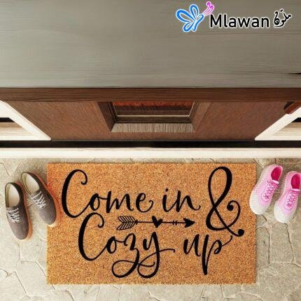 دواسات باب أنيقة ترحّب بالمنزل - Come In And Cozy Up