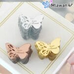 أسماء أكريليك مرايا شكل الفراشة ميني مخصصة