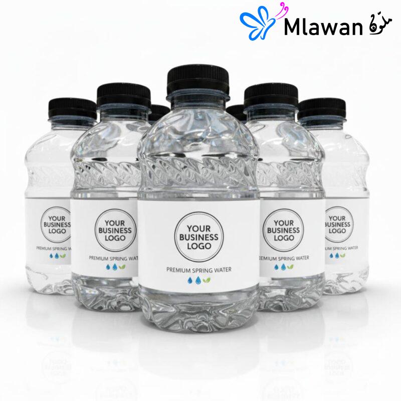 Custom waterproof bottle labels