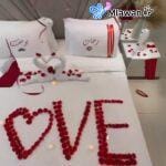 Romantic room decoration balloons