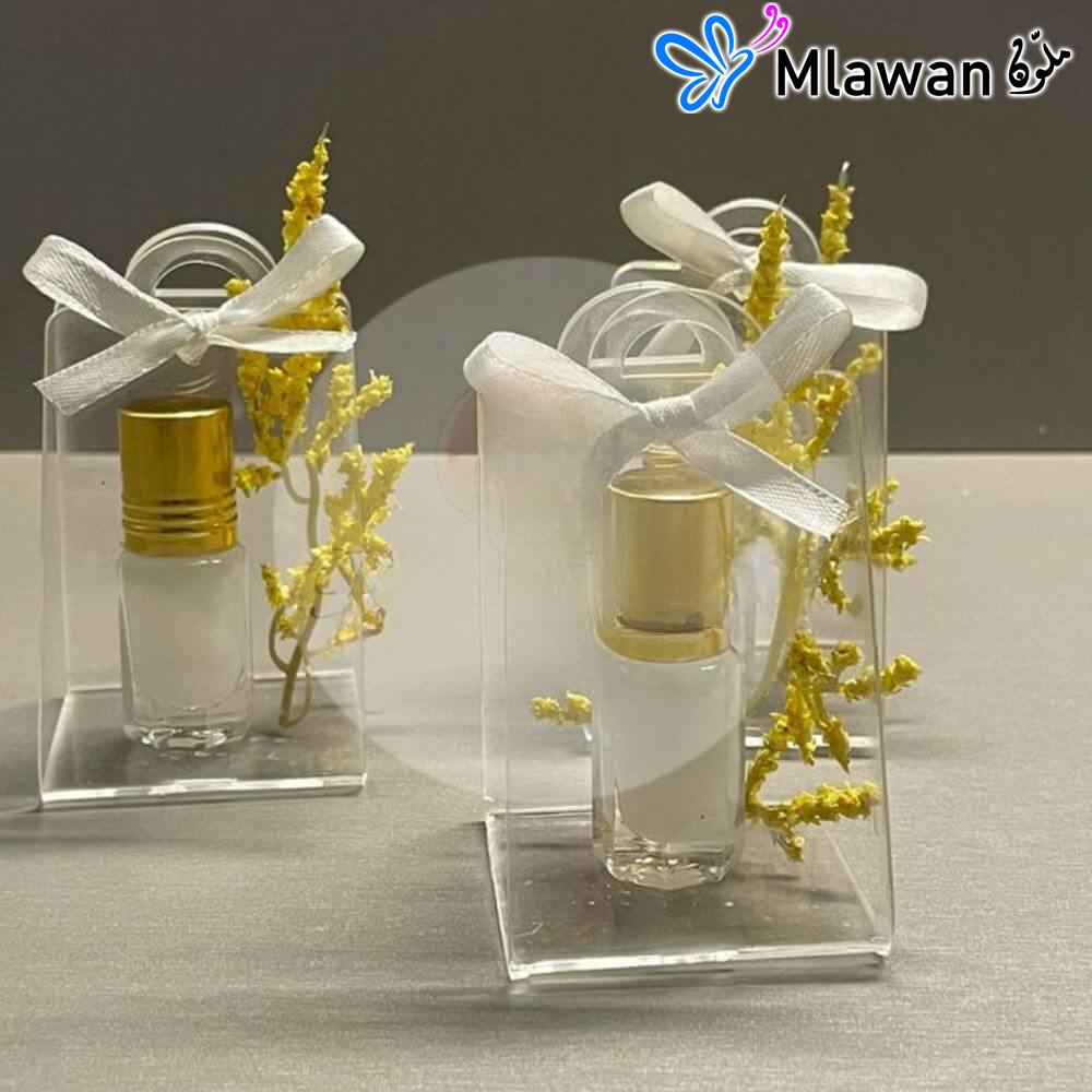 Musk perfume gift set in an elegant acrylic bag Musk perfume gift set in an elegant acrylic bag