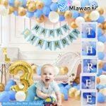 clear balloon boxes for birthday party centerpieces