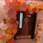 Hospital room baby welcome decoration in UAE