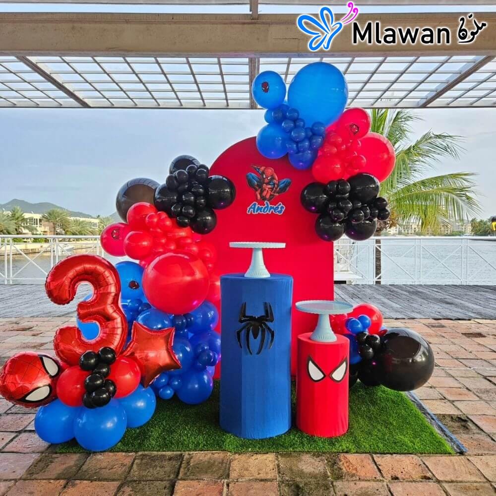 Spiderman party decorations for kids' birthdays Spiderman party decorations for kids' birthdays