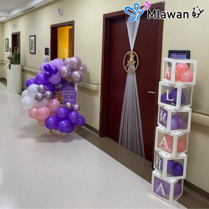 Personalized baby name decor