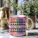 Personalized teacher mug - cute teacher gift teacher name mug.Unique teacher present - personalized teacher mug gift.