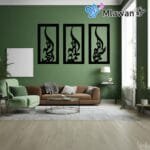 Self-adhesive wood wall sign | Subhan Allah Alhamdulillah Allahu Akbar | Buy Now!