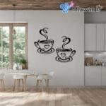 stylish coffee corner wall decor