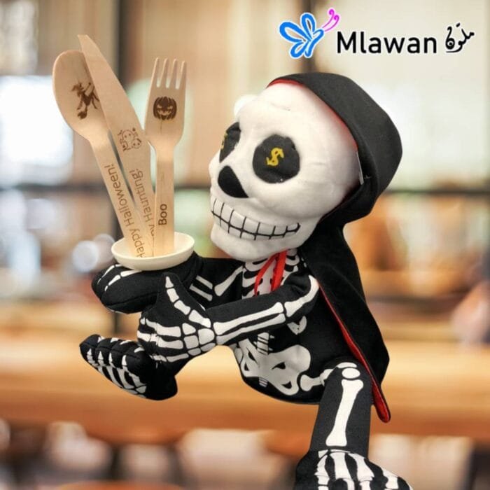 wooden spoon fork knife