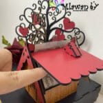 handcrafted wooden chocolate box