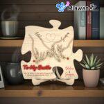 Personalized puzzle friendship sign.