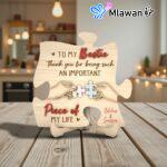 Important Piece of My Story- Puzzle Sign Teacher Gift Personalized Thank You