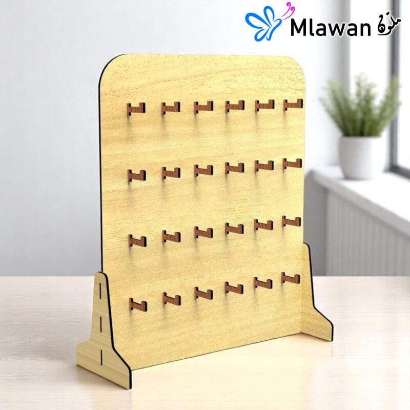 Wooden Keychain Display - Stand