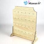 Keychain Display Stand Showcases Jewelry with 24 Hooks & Advertising Board Display | Business Name can Added - Image 2