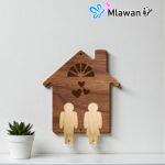 Personalized key holder couple keychain set wooden house keyringWooden house keyring - Wooden House Key Holder couple keychain setPersonalized wooden house keyring couple keychain setCouple keychain set with personalized wooden house keyringWooden house keyring personalized key holder set