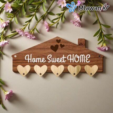 حامل مفاتيح خشبي عائليحامل مفاتيح خشبي شخصيحامل مفاتيح أسماء العائلة