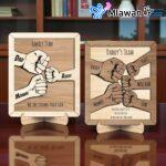 إطار عائلي محفور أسماء