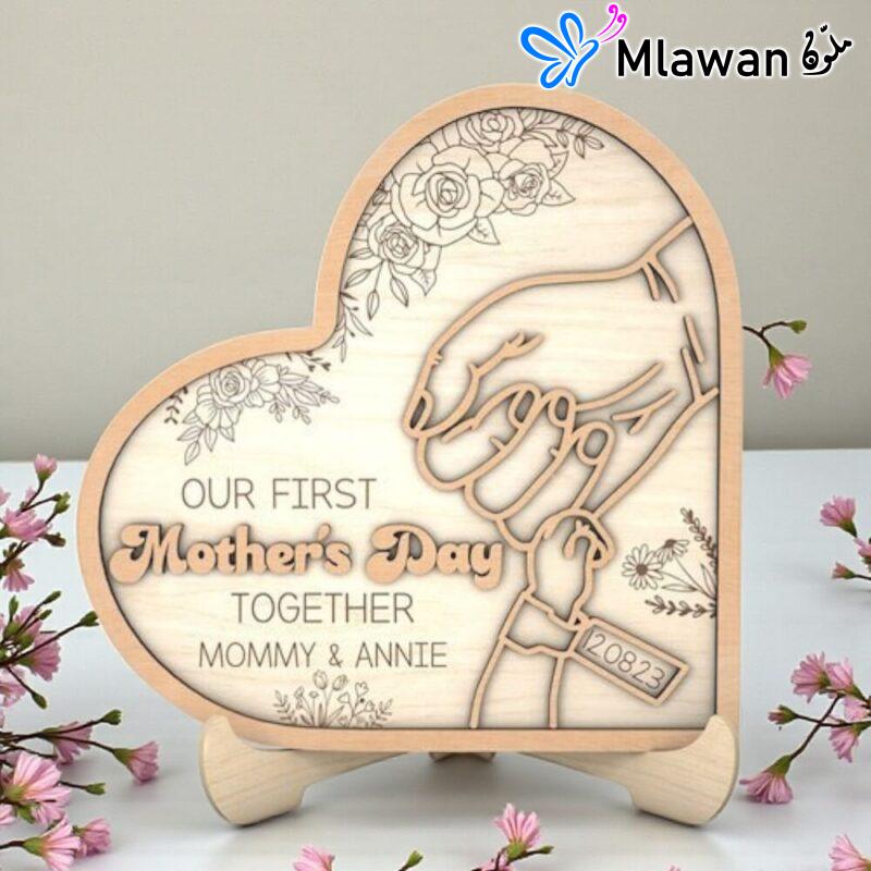 Personalized First Mothers Day Sign