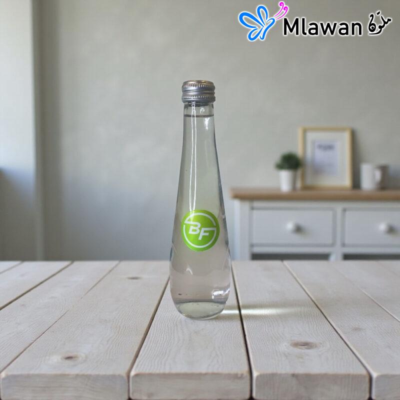 Branded marketing glass bottled water