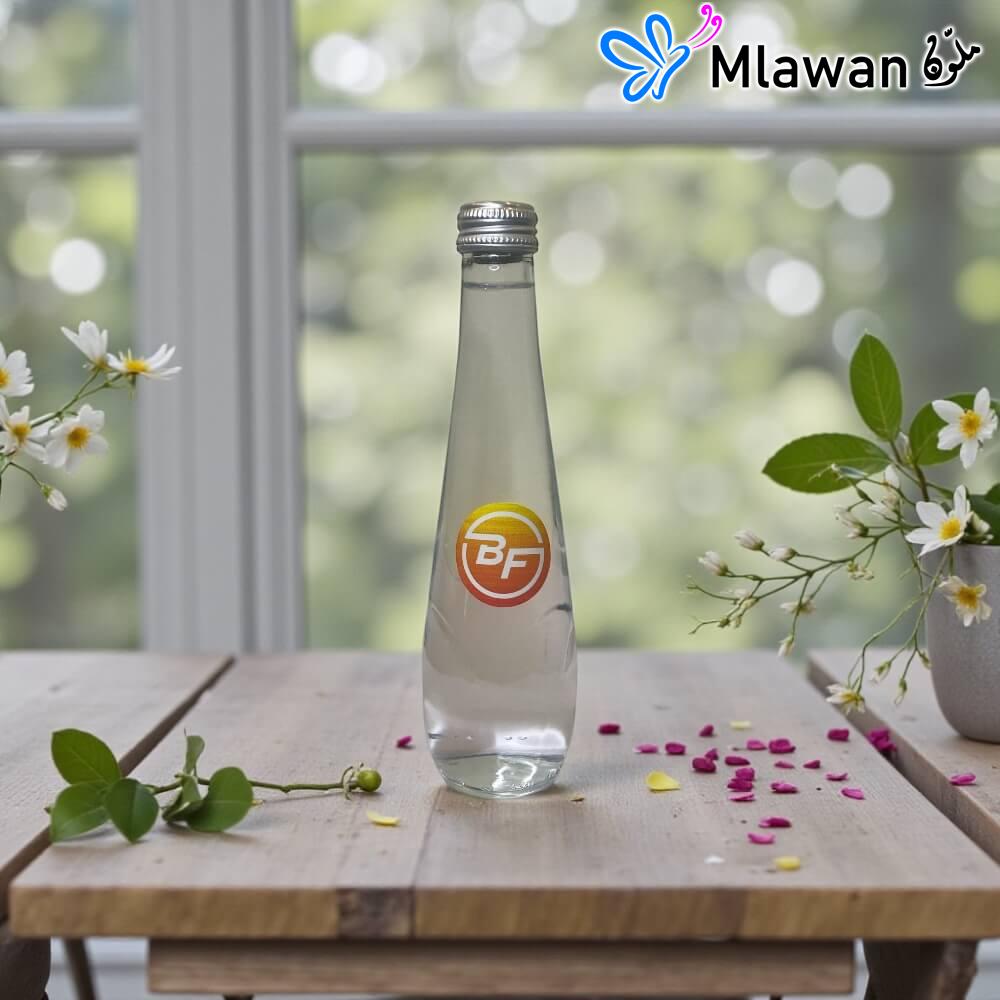 3141-05 (2) Customize Branded Glass Water Bottles for Events Extending Marketing Reach and Brand Awareness - Image 1