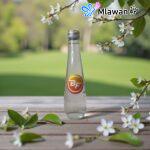 زجاجات مياه زجاجية مخصصة بشعار شركتك كهدايا فريدة