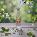 Branded glass water bottles