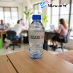 Brand Custom Logo Water Bottles 330ml 500ml Personalized Business Water