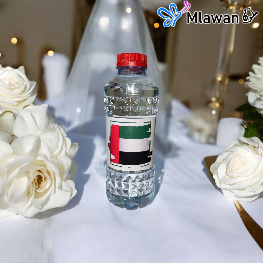3141-42 (1) UAE National Day Promotion Custom Water Bottles 330ml 500ml