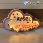 Cloud lamp for nursery decor