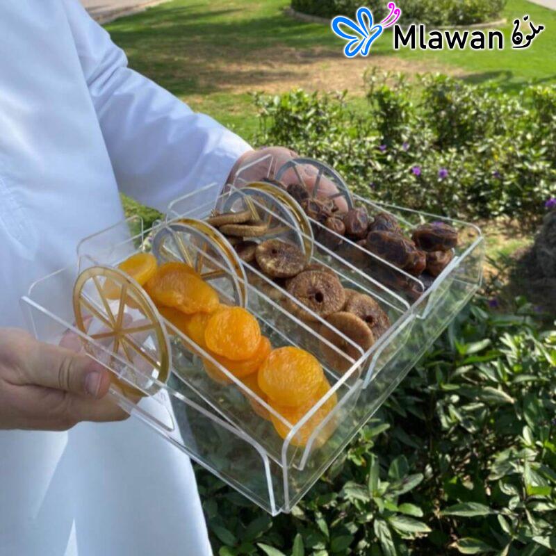 Acrylic Ramadan serving tray