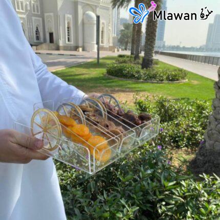 Acrylic Ramadan Serving Tray Set Gift