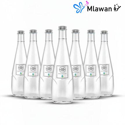 glass water bottles corporate events