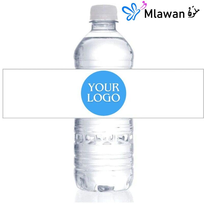 Custom branded water bottles with company logo for corporate events in UAE