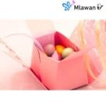 Unicorn treat boxes with customizable designs