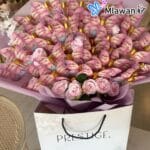 Custom text butterfly musk perfume gift for baby showers