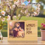 Personalized Best Mom Ever Photo FrameCherish Mom's Love Super Mom frame
