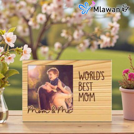 Personalized Best Mom Ever Photo FrameCherish Mom's Love Super Mom frame