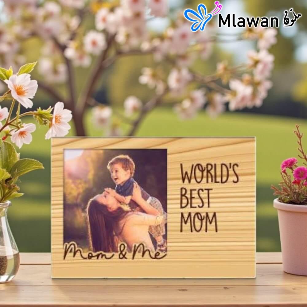 4062-1 (1) (1) Personalized Best Mom Ever Photo FrameCherish Mom's Love Super Mom frame