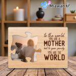 Personalized Mom Puzzle Sign Mother's Day gift