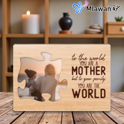 Personalized Mom Puzzle Sign Mother's Day gift