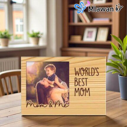 Personalized Mom photo frame-Best Mom Ever